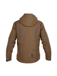 Braune Arbeits Winterjacke Herren